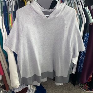 lululemon short sleeve hoodie